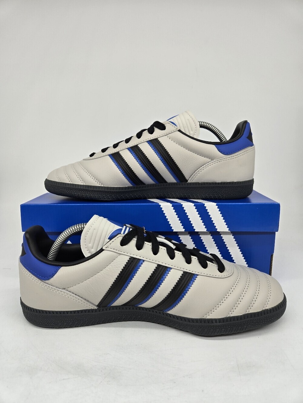 Adidas Men's Samba JP JR0965 Grey Black Carbon Shoes Size 11.5 - Picture 4 of 8